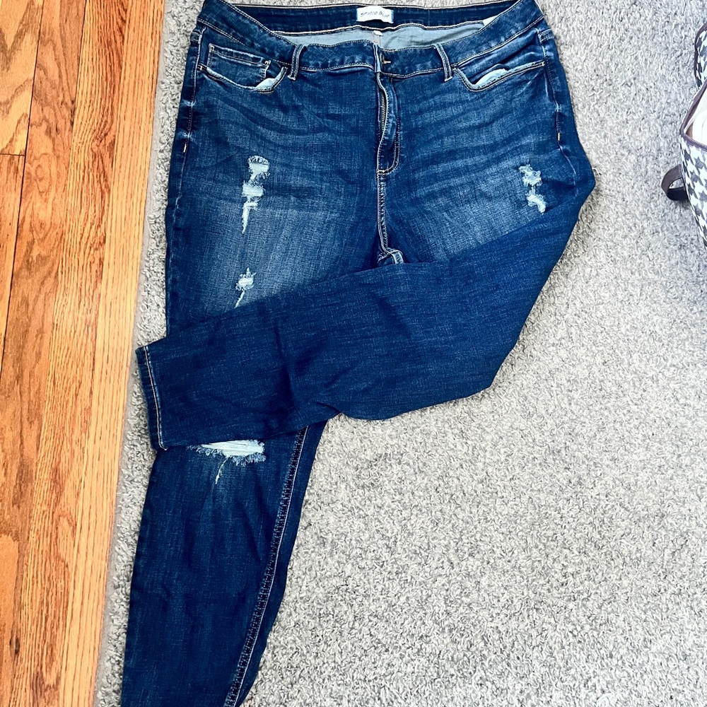 Studio Blue- size 20W jeans. Work once.